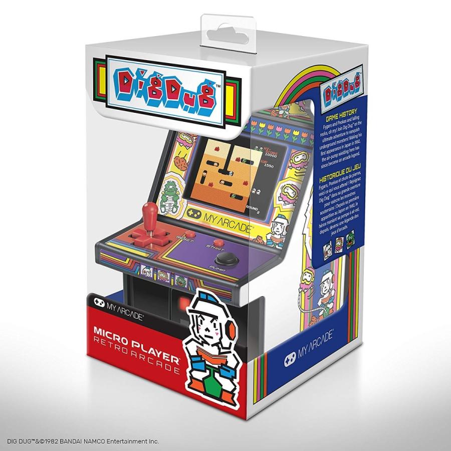 新品】DIG DUG ディグダグ レトロゲーム マイクロ プレイヤー 7 カラー