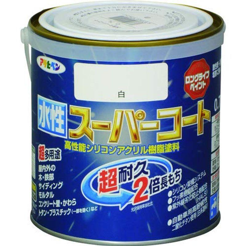 Etenal Glow Ec事業部アサヒペン ペンキ 水性スーパーコート 水性多用途 白 0 7l 春新作の