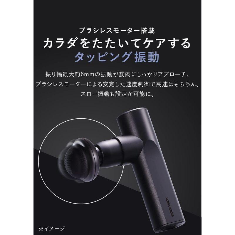 アテックス ATEX 250g AX-HXL236gr アームつき グレー プラスアーム モノルルド 小型 筋膜リリースガン 肩 背中 軽量