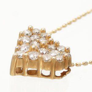 ダイヤ 0.5ct ネックレス ペンダント ｋ18ピンクゴールド レディース ジュエリー アクセサリーの画像