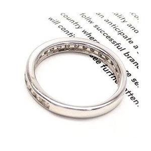 指輪 ハーフエタニティリング ダイヤモンド リング ダイヤ 0.5ct プラチナ900 pt900 レディース ジュエリー アクセサリーの画像