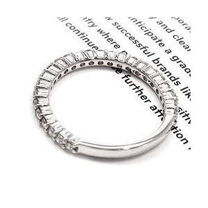 指輪 ハーフエタニティリング ダイヤモンド リング ダイヤ 0.5ct プラチナ900 pt900 レディース ジュエリー アクセサリーの画像