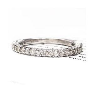 指輪 ハーフエタニティリング ダイヤモンド リング 0.7ct プラチナ900 pt900 レディース ジュエリー アクセサリーの画像