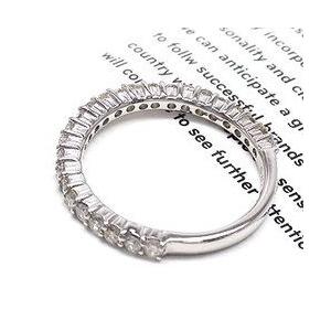 指輪 ハーフエタニティリング ダイヤモンド リング 0.7ct プラチナ900 pt900 レディース ジュエリー アクセサリーの画像