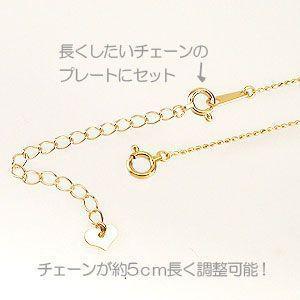 アンクレット k10ゴールド ダイヤモンド アジャスター付 足首 足 ハート レディース ジュエリー アクセサリーの画像