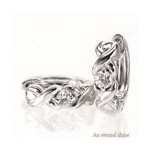 ピアス ダイヤ 0.2ct 中折れ式 ピアス 18k k18ゴールド k18wg k18yg k18pg 18金 ダイヤモンド レディース アクセサリー