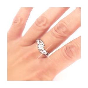 指輪 ダイヤモンド リング k18ゴールド 18金 0.5ct テンダイヤモンド フラワー レディース ジュエリー アクセサリーの画像