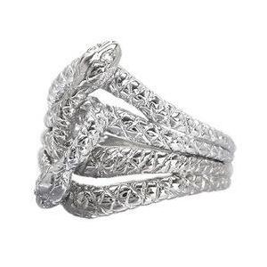 蛇 へび 指輪 プラチナ900 pt900 ダイヤモンド スネークリング 