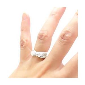 指輪 パヴェ ダイヤモンド 0.5ct プラチナ900 pt900 キスマーク リング