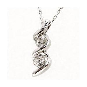 ダイヤモンド ネックレス ダイヤモンド 0.3ct k18ゴールド 18金 レディース ジュエリー アクセサリーの画像