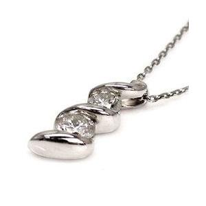 ダイヤモンド ネックレス ダイヤモンド 0.3ct k18ゴールド 18金 レディース ジュエリー アクセサリーの画像