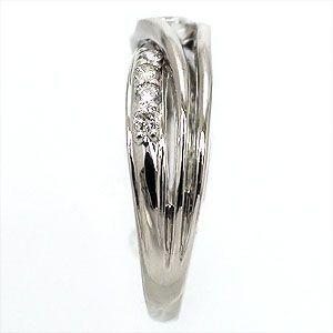 指輪 ダイヤモンド リング ピンキーリング ダイヤモンド 0.25ct プラチナ900 pt900 レディース ジュエリー アクセサリーの画像