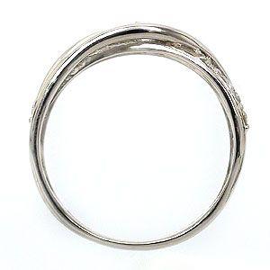 指輪 ダイヤモンド リング ピンキーリング ダイヤモンド 0.25ct プラチナ900 pt900 レディース ジュエリー アクセサリーの画像