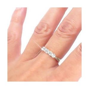 指輪 ダイヤモンド リング ダイヤモンド 0.5ct プラチナ900 pt900 シンプル レディース ジュエリー アクセサリーの画像