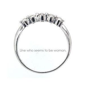 指輪 ダイヤモンド リング 5石 ダイヤモンド 0.3ct k18ゴールド 18金 レディース ジュエリー アクセサリーの画像