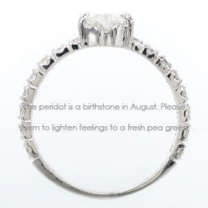 指輪 ブルームーンストーン ダイヤモンド 0.25ct 6月誕生石 エタニティリング k18ゴールド 18金 レディース アクセサリーの画像