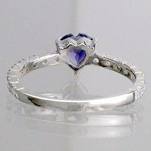 指輪 ブルートパーズ ダイヤ 0.25ct エタニティリング プラチナ900 pt900 レディース ジュエリー アクセサリーの画像