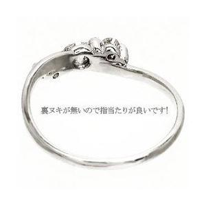 指輪 トリロジー ダイヤリング スリーストーン ダイヤモンド 0.3ct シンプル リング k18ゴールド 18金 レディースの画像