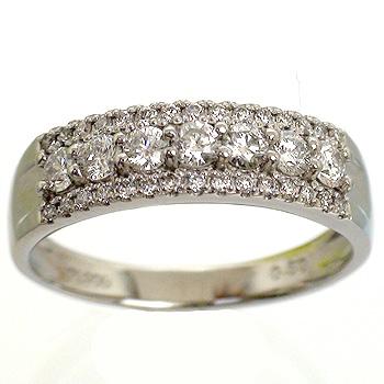 指輪 ダイヤモンド リング ダイヤ 0.5ct リング プラチナ900 pt900 レディース ジュエリー アクセサリーの画像