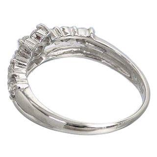 指輪 ダイヤモンド リング k18ゴールド 0.5ct テンダイヤモンド フラワー 18金 レディース ジュエリー アクセサリーの画像