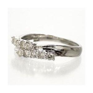 指輪 ダイヤモンド リング k18ゴールド 0.3ct テンダイヤモンド 18金 レディース ジュエリー アクセサリーの画像