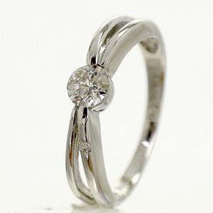 指輪 ダイヤリング 0.3ct リング プラチナ900 pt900 レディース ジュエリー アクセサリーの画像