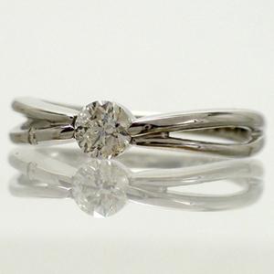 指輪 ダイヤリング 0.3ct リング プラチナ900 pt900 レディース ジュエリー アクセサリーの画像