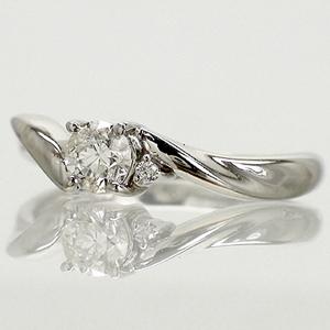 指輪 ダイヤリング ダイヤモンド 0.3ct リング プラチナ900 pt900 レディース ジュエリー アクセサリーの画像