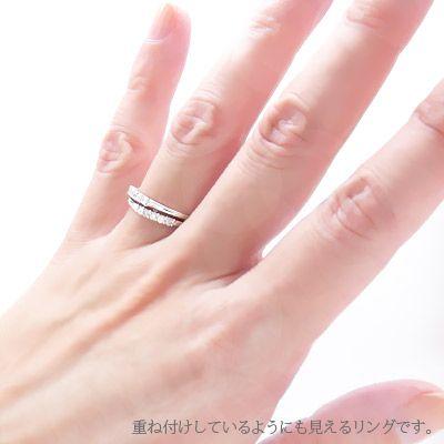 指輪 ダイヤモンド リング 10石 人気 k18ゴールド 18金 0.2ct テンダイヤモンド レディース ジュエリー アクセサリーの画像