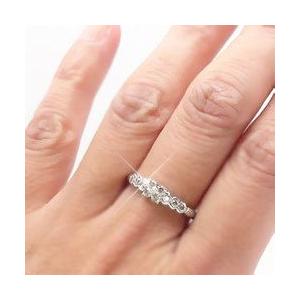 指輪 フラワーモチーフ リング ダイヤモンド リング ダイヤモンド 0.3ct リング k18ゴールド 18金 レディースの画像