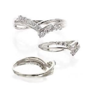 指輪 ダイヤモンド リング プラチナ900 pt900 ダイヤ 0.3ct テンダイヤモンド レディース ジュエリー アクセサリーの画像