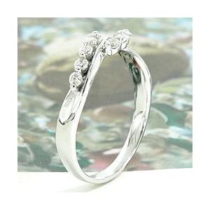 指輪 ダイヤモンド リング プラチナ900 pt900 0.3ct テンダイヤモンド レディース ジュエリー アクセサリーの画像