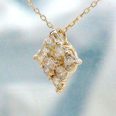 ダイヤモンド ネックレス ペンダント ダイヤ 0.3ct k18ゴールド 18金 レディース ジュエリー アクセサリーの画像