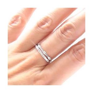 指輪 ダイヤモンド リング ダイヤモンド 0.3ct エタニティリング k18ゴールド 18金 レディース アクセサリーの画像