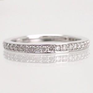 ダイヤモンドリング フルエタニティリング pt900 プラチナ 0.3カラット 指輪 婚約指輪 品質保証書 女性 レディース ジュエリー アクセサリーの画像