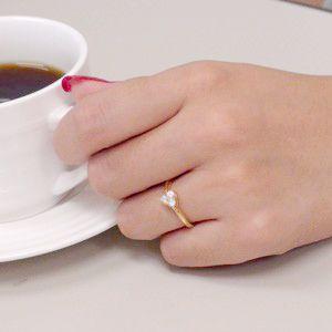 指輪 スリーストーン トリロジー 3石 ダイヤモンド リング ダイヤモンド 0.25ct k18ゴールド 18金 レディースの画像