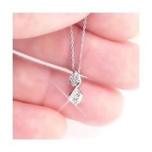 ダイヤモンド ネックレス ペンダント ダイヤ 0.3ct k18ゴールド 18金 レディース ジュエリー アクセサリーの画像