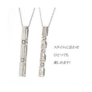 ダイヤモンド ネックレス 0.2ct ペンダント k18ゴールド 18金 レディース ジュエリー アクセサリーの画像