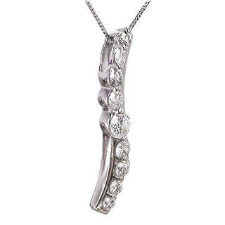 ダイヤネックレス プラチナ900 pt900 ダイヤモンド ネックレス ペンダント 0.5ct レディース ジュエリー アクセサリーの画像