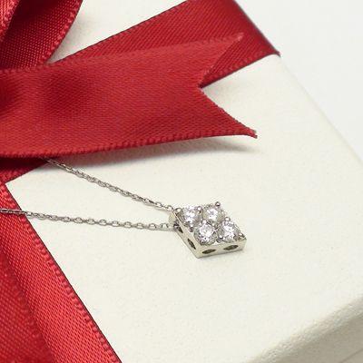 ダイヤモンド ネックレス ペンダント ダイヤ 0.3ct プラチナ900 pt900 レディース ジュエリー アクセサリーの画像