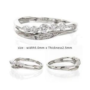 指輪 ダイヤモンド リング プラチナ900 pt900 0.3ct レディース ジュエリー アクセサリーの画像