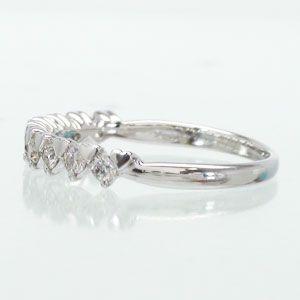 指輪 ハート ダイヤモンド リング ダイヤモンド 0.3ct リング ダイヤモンド リング プラチナ900 pt900 レディース アクセサリーの画像