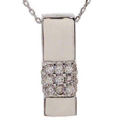 プラチナ900 ダイヤモンド ネックレス ペンダント 0.2ct pt900 レディース ジュエリー アクセサリーの画像