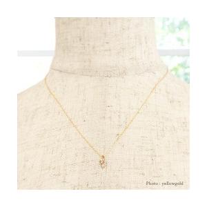 ダイヤモンド スリーストーン ネックレス ダイヤ 0.05ct ペンダント トリロジー K18 18金ゴールド 3ストーン レディースの画像
