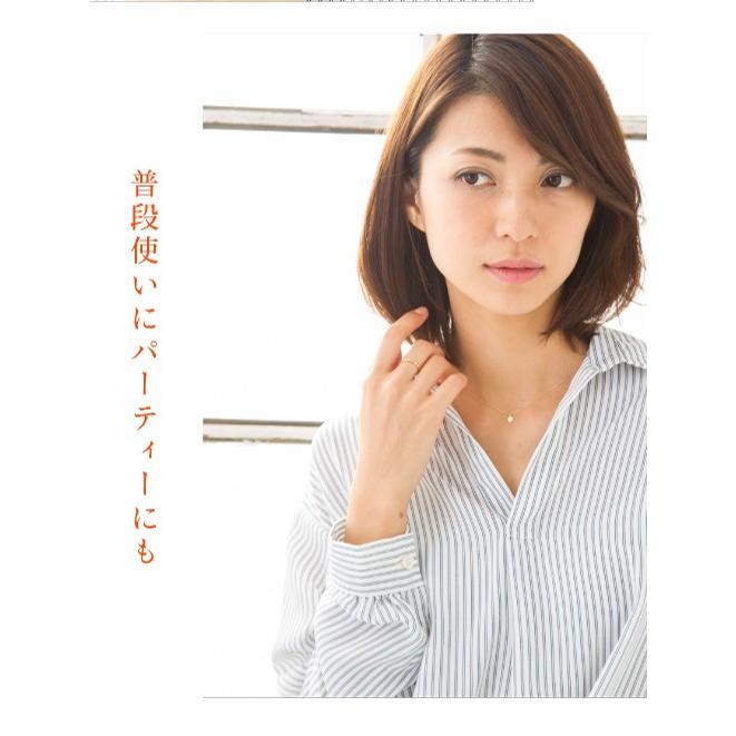 スマイル ニコちゃん ダイヤモンド ネックレス 華奢 K18 18金 レディース ジュエリー アクセサリーの画像