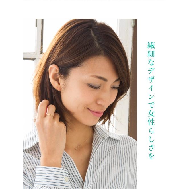 指輪 k18 18金 甲丸リング シンプル 結婚結婚記念 マリッジリング 誕生日 送料無料 レディース アクセサリーの画像