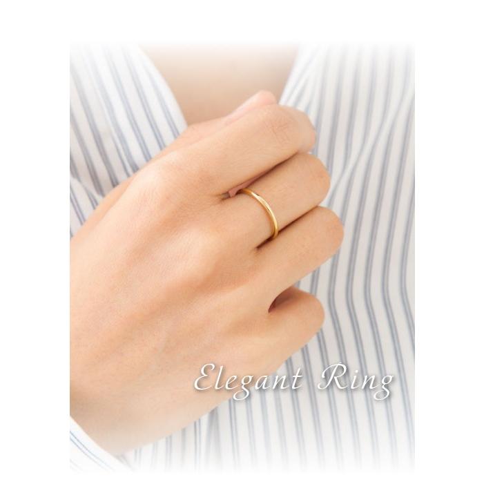 指輪 k18 18金 甲丸リング シンプル 結婚結婚記念 マリッジリング 誕生日 送料無料 レディース アクセサリーの画像