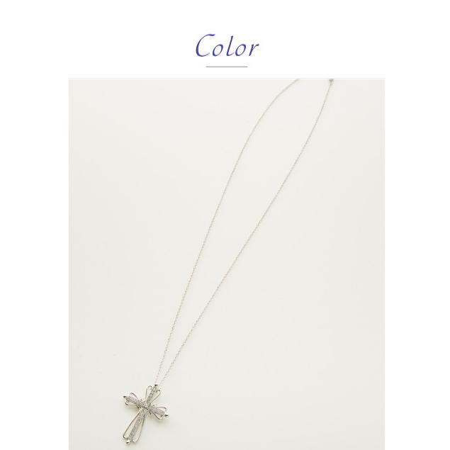 ダイヤモンド クロス 十字架 プラチナ900 pt900 誕生石 ダイヤ 0.3ct ペンダント レディース ジュエリー アクセサリーの画像