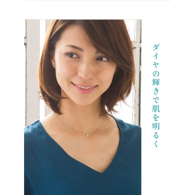 一粒ダイヤモンド ネックレス 0.2ct アップ HカラーUP SIクラス プラチナ900 pt900 ソリティア ペンダント レディースの画像