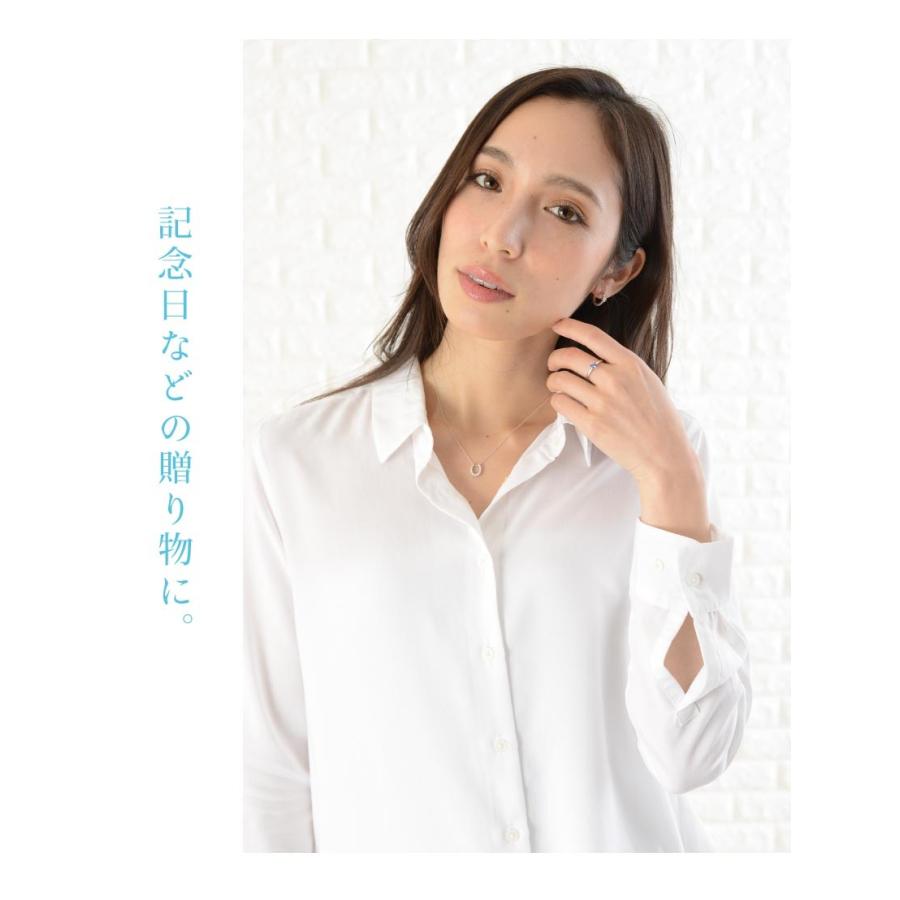 プラチナ900 pt900 ネックレス ペンダント 馬蹄 ダイヤモンド ホースシュー ダイヤ 0.2ct レディース ジュエリー プレゼント ギフトの画像